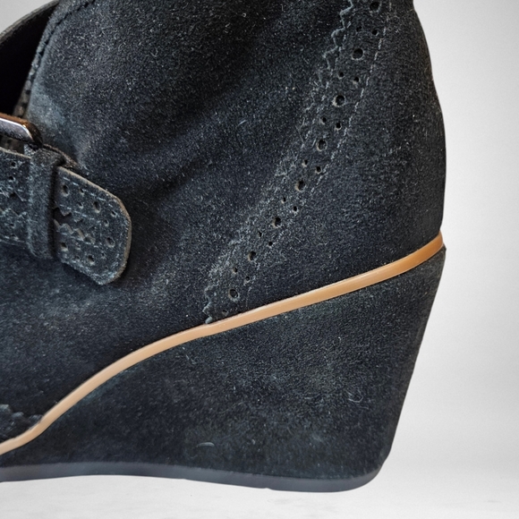 Franco Sarto Black Zip-up Booties - Picture 8 of 10